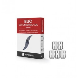 Résistances EUC - Vaporesso - Clapton/Ceramic/Meshed -... 2