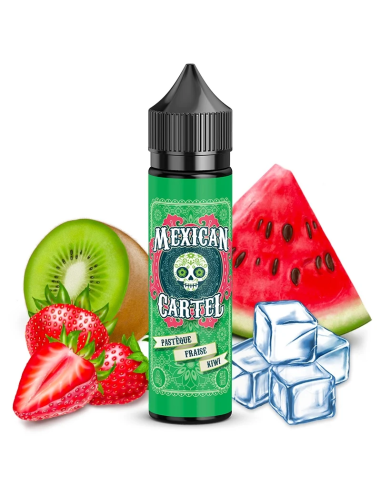 Pastèque Fraise Kiwi - Mexican Cartel - 50 ml...