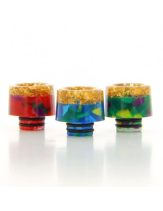 Drip Tip Epoxy resin Gold 510 - Diy Up