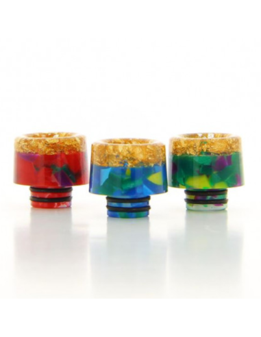 Drip Tip Epoxy resin Gold 510 - Diy Up