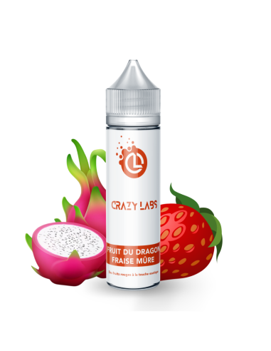 Fruit Du Dragon Fraise Mûre - Crazy Labs - 50 ml