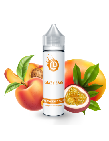 Pêche Mangue Passion - Crazy Labs - 50 ml