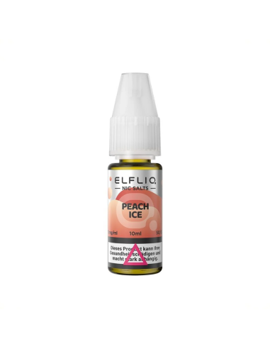 ElfLiq - Peach Ice - Sel De Nicotine - Elf Bar...