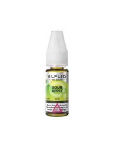 ElfLiq - Sour Apple - Sel De Nicotine - Elf Bar - 10 ml