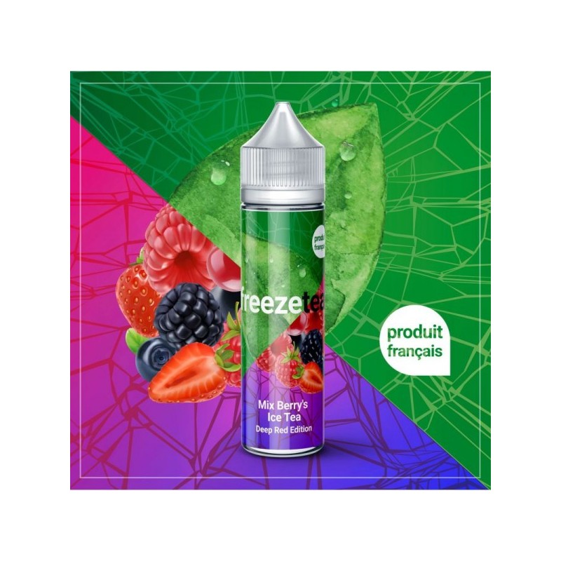 Mix Berry's Ice Tea - Freeze Tea par Made in...